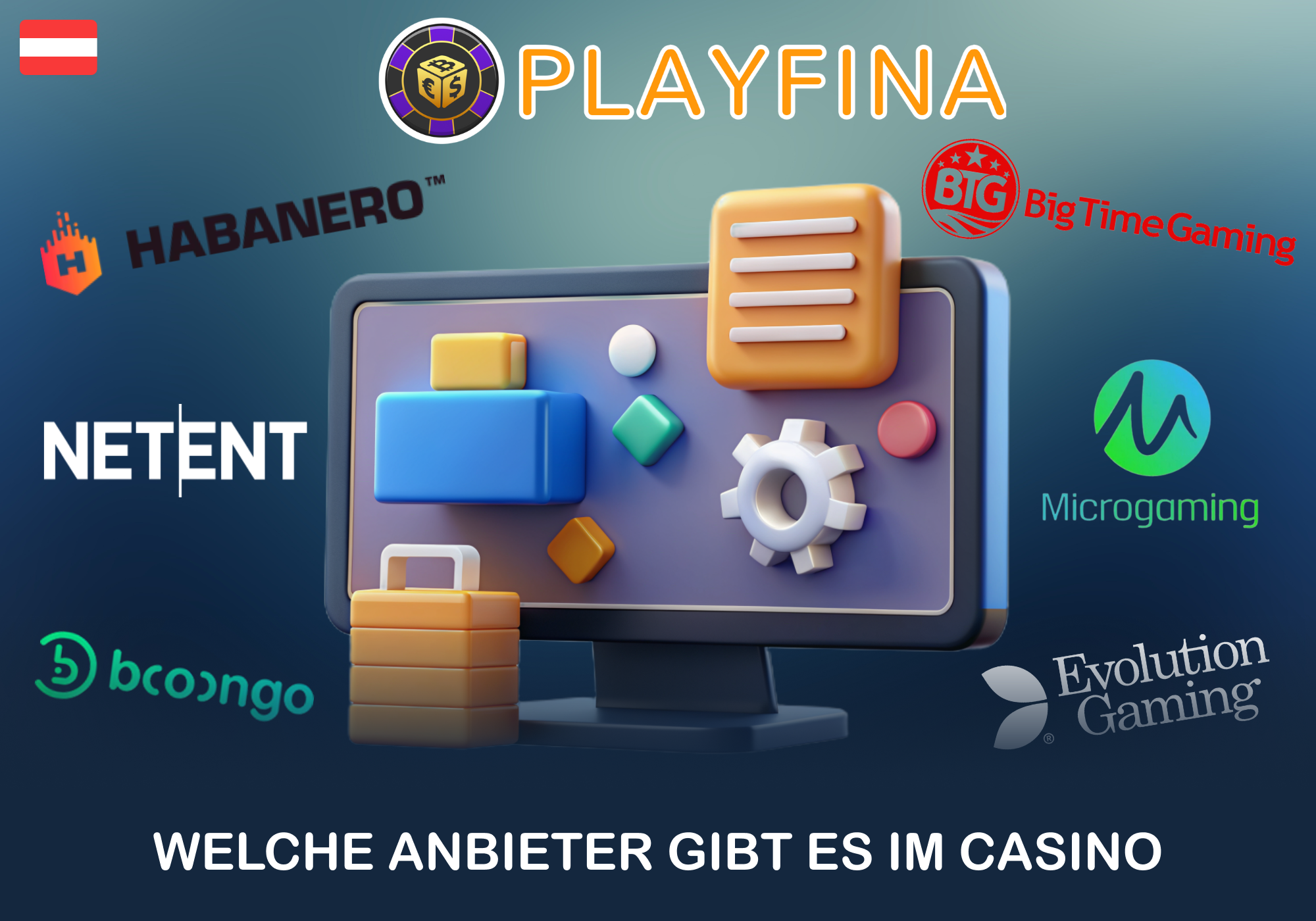 Spiele-Anbieter bei Playfina für Österreich